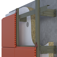 Система под терракоту, тип 3, ортогональная система