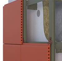 Система под терракоту, сталь, тип 5